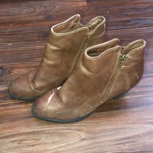 Brown booties